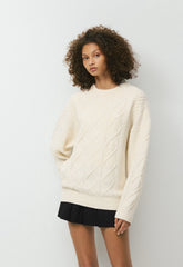 Peggy Sweater - WHISPER WHITE