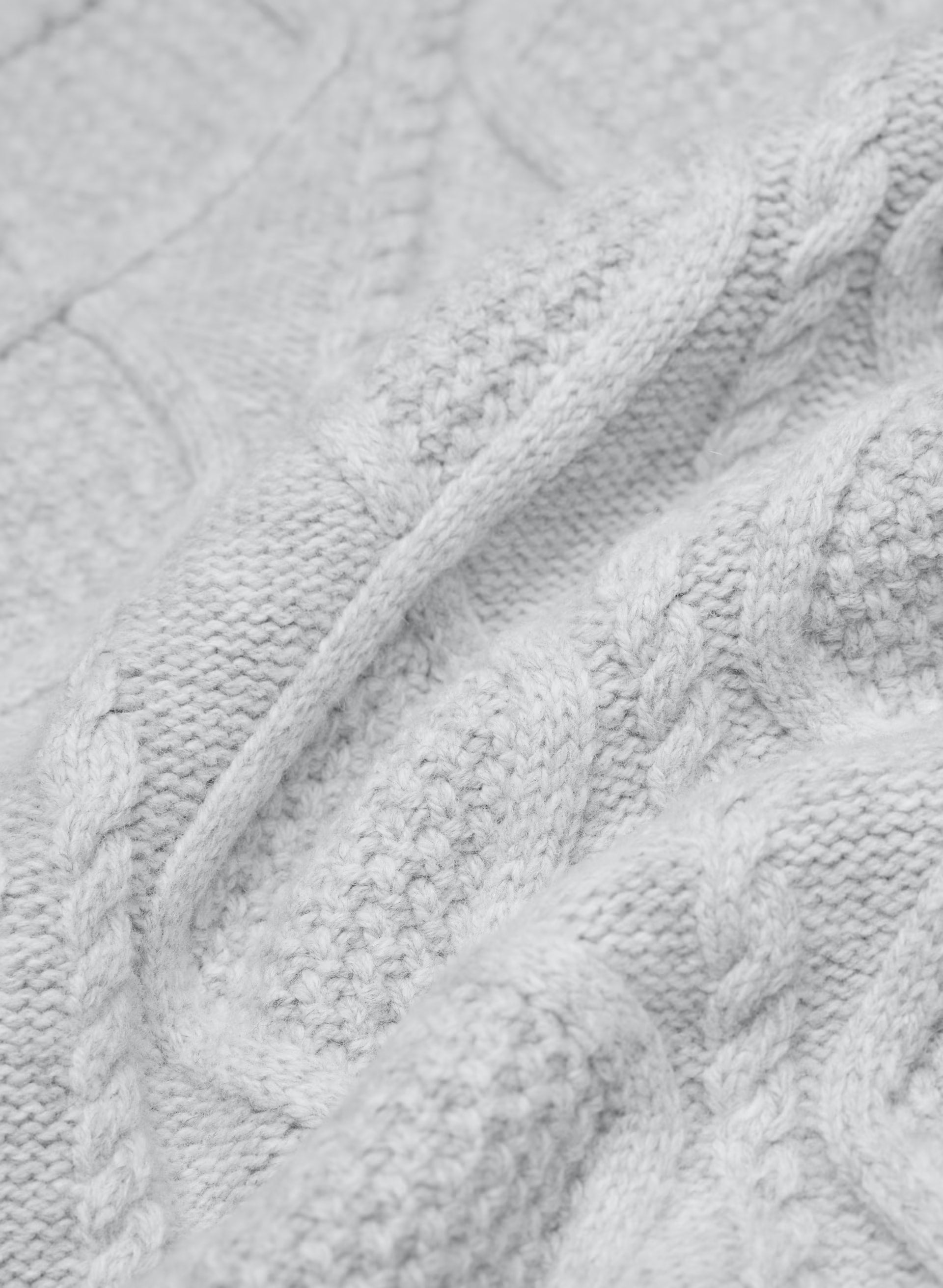 Peggy Sweater - HEATHER CHROME