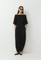 Precedent Sweater - Wonder Yarn - BLACK