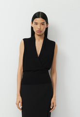 Vicinity Top - Wonder Yarn - BLACK