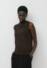 Propel Top - Wonder Yarn - CACAO NIB BROWN