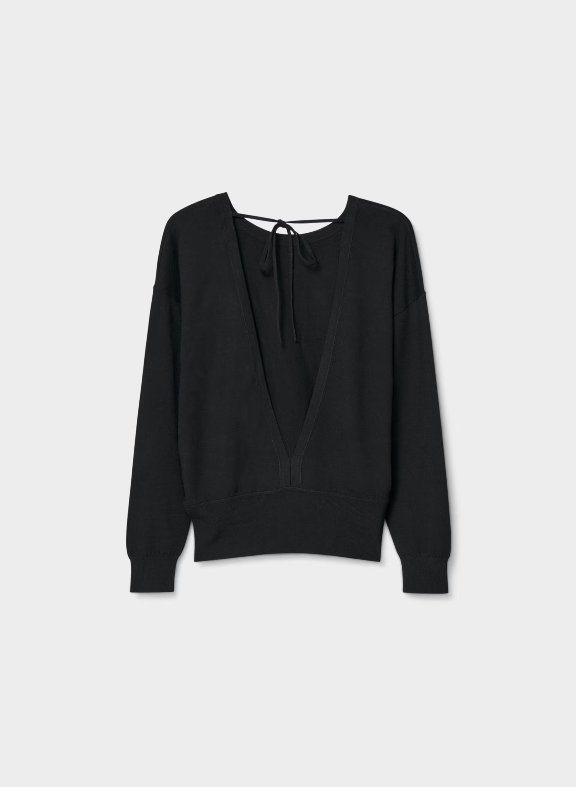 Schema Sweater - Wonder Yarn - BLACK