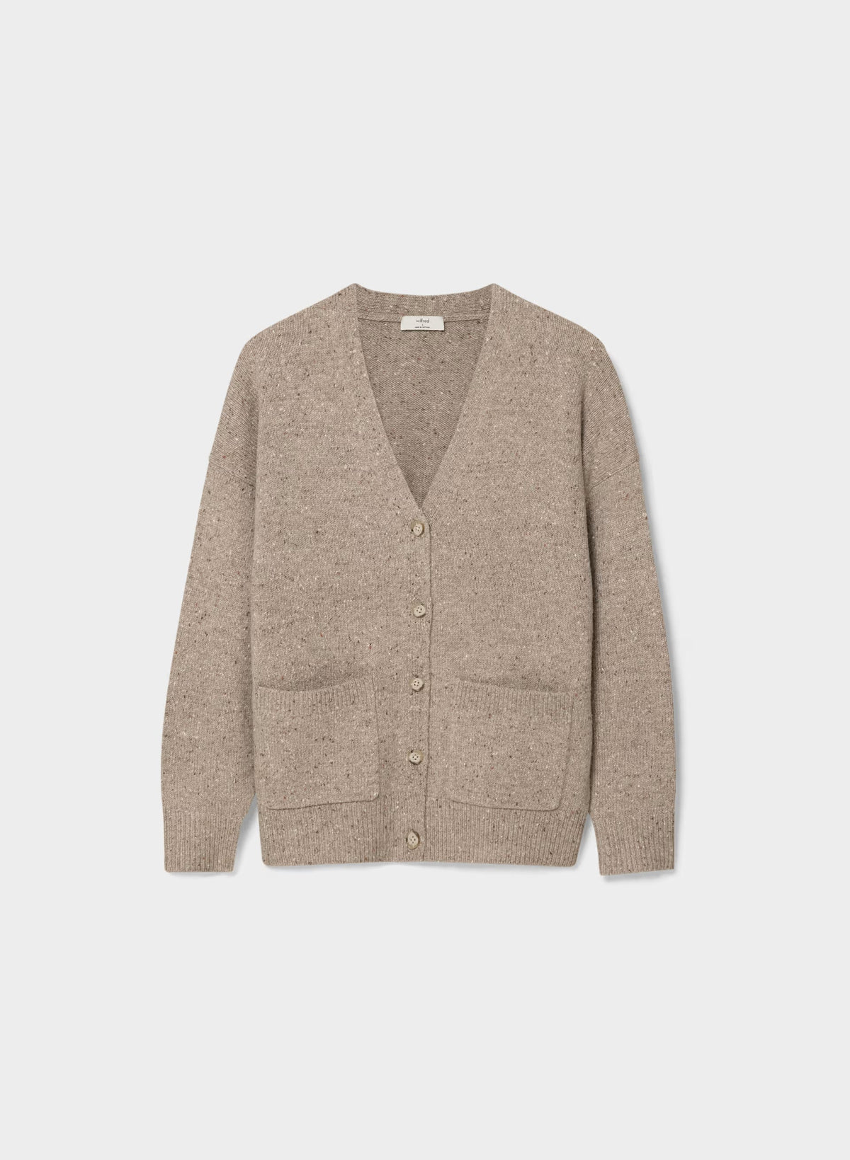 Nook Cardigan - SPECKLED NOMAD TAUPE