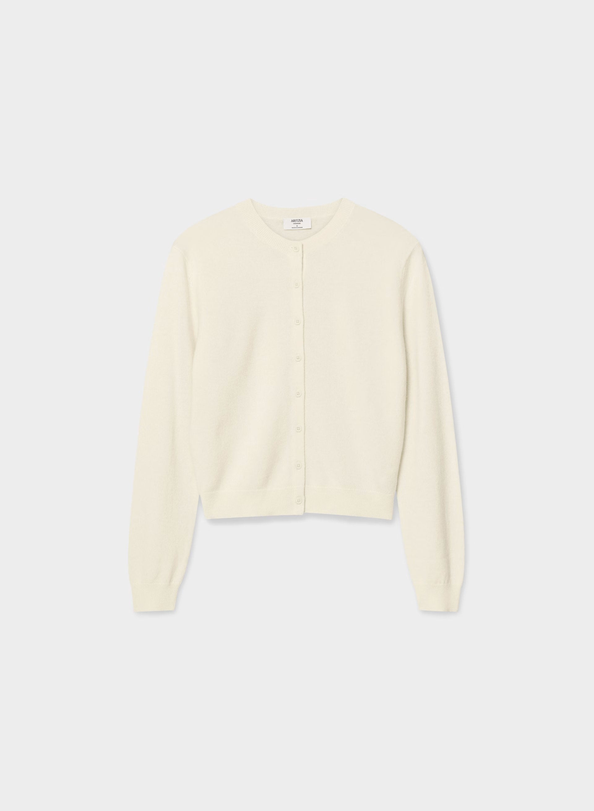 Bare Cashmere Noteworthy Cardigan - SEASIDE CREAM