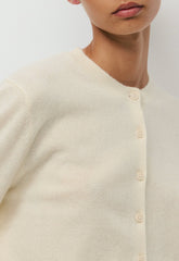 Bare Cashmere Noteworthy Cardigan - SEASIDE CREAM
