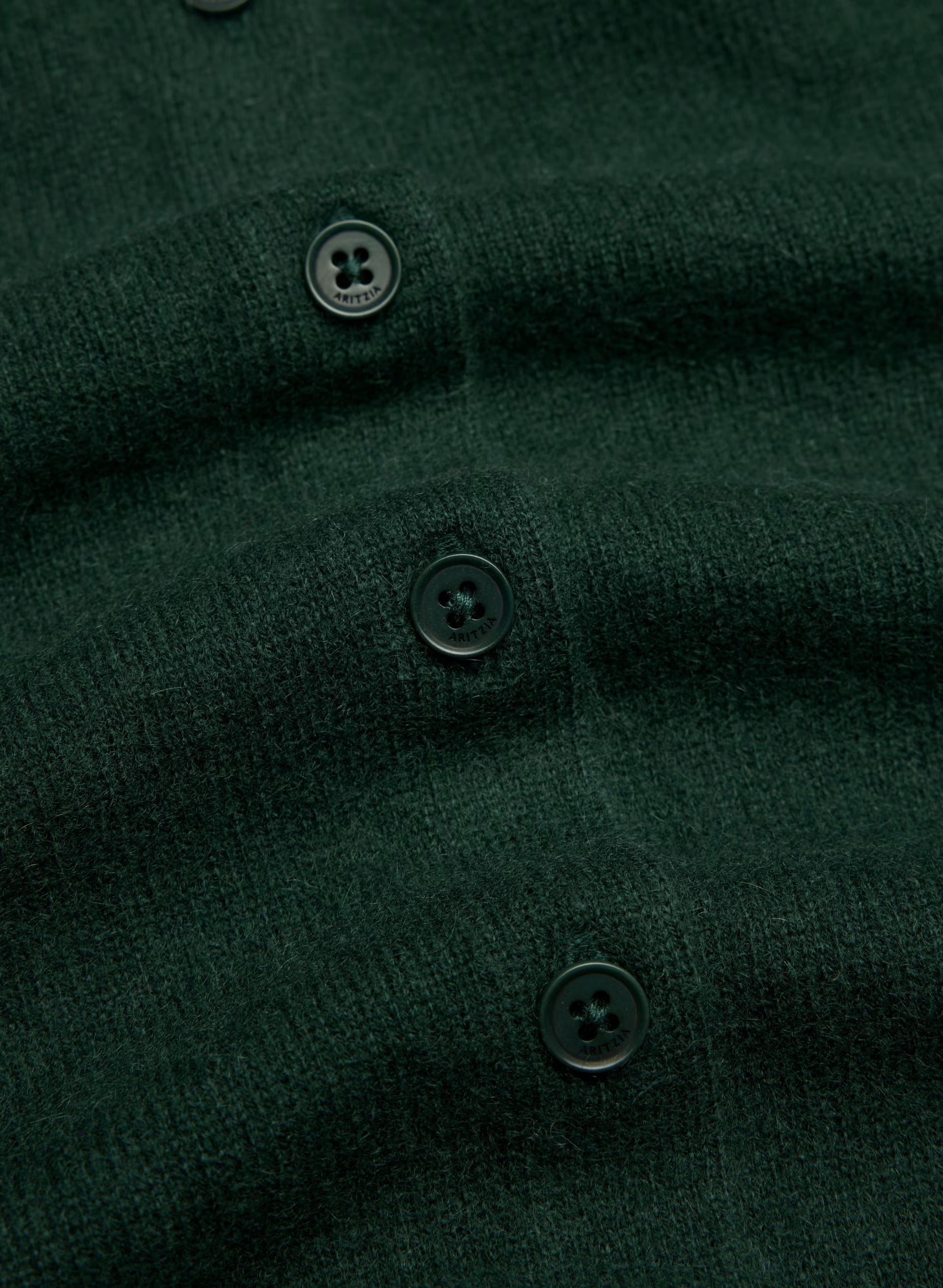 Bare Cashmere Noteworthy Cardigan - FIGTREE GREEN