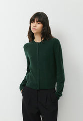 Bare Cashmere Noteworthy Cardigan - FIGTREE GREEN