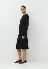 Bare Cashmere Bloor Sweater - BLACK