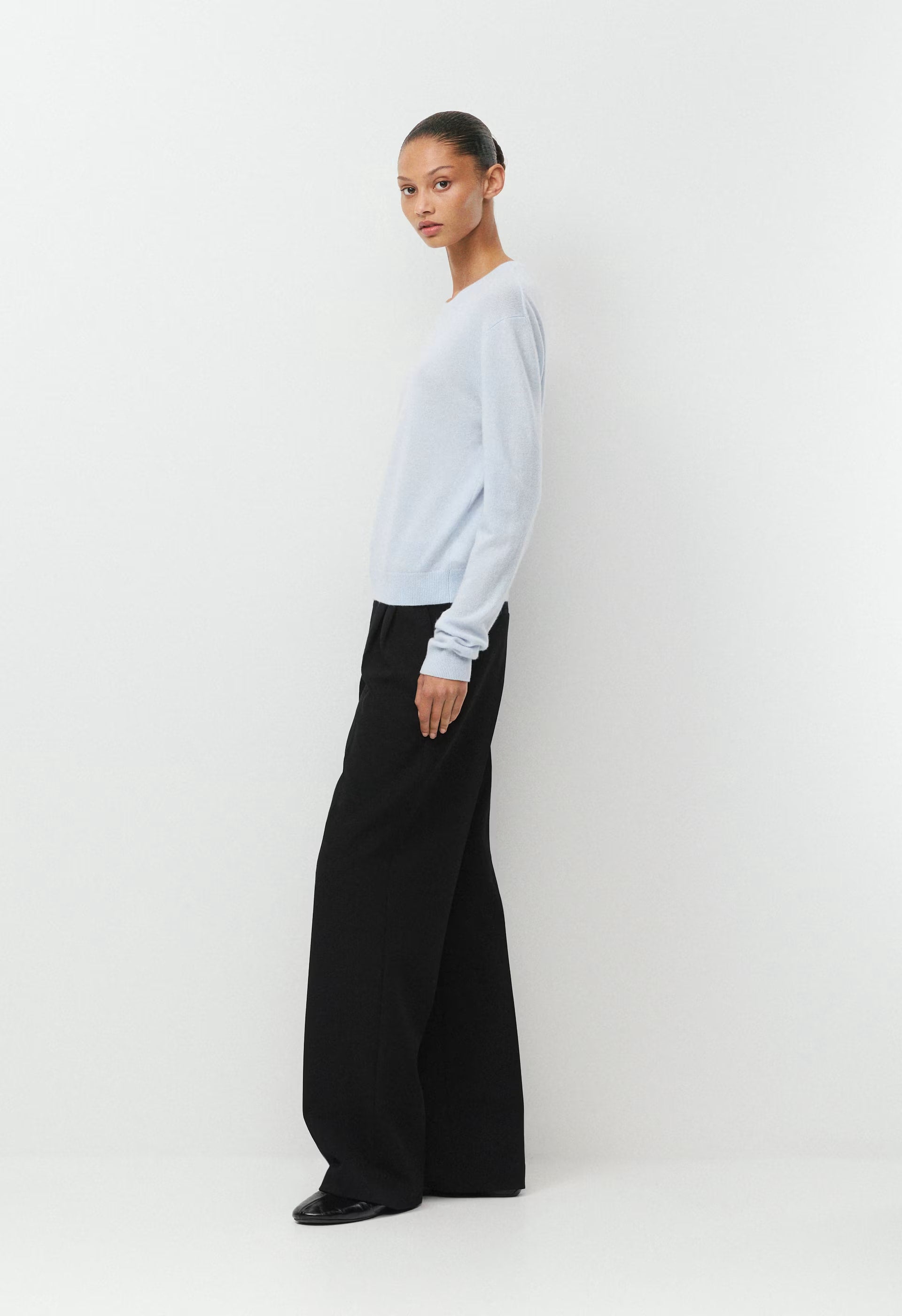 Bare Cashmere Bloor Sweater - PLEIN AIR