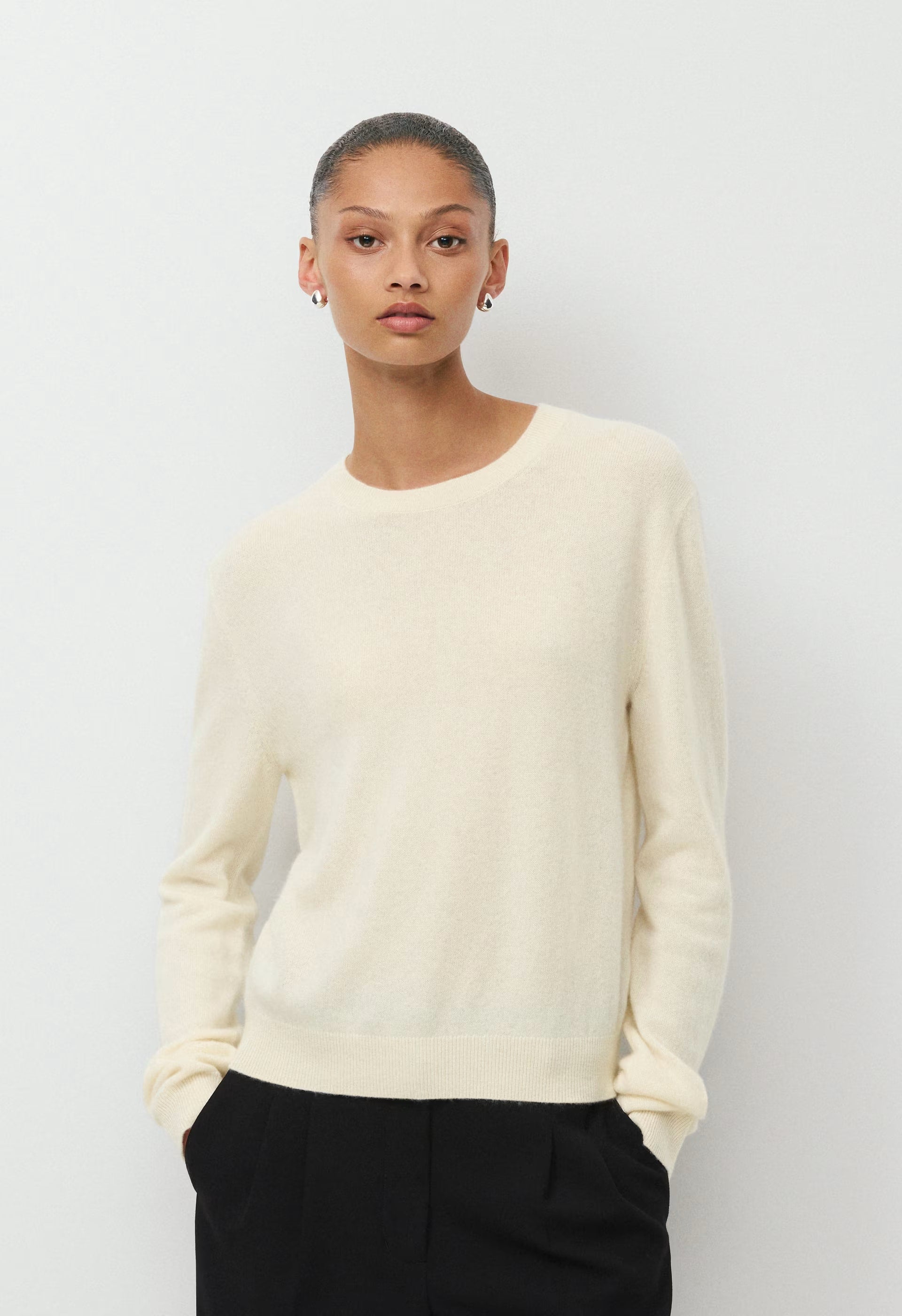 Bare Cashmere Bloor Sweater - SEASIDE CREAM