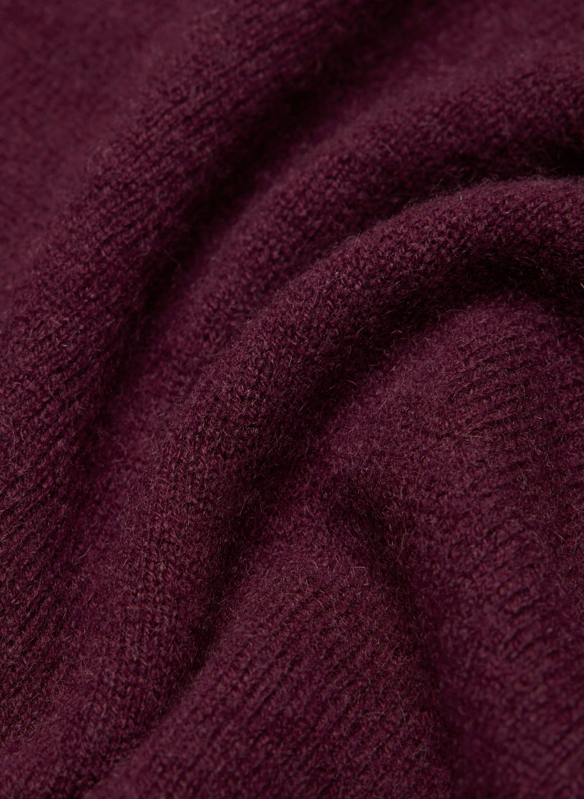 Bare Cashmere Bloor Sweater - GALA PLUM