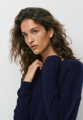 Bare Cashmere Bloor Sweater - ADMIRAL NAVY