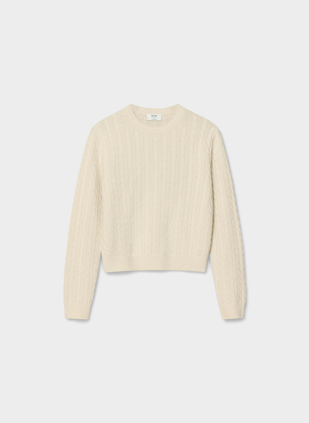 Wool Cashmere Bloor Sweater - SEASIDE CREAM