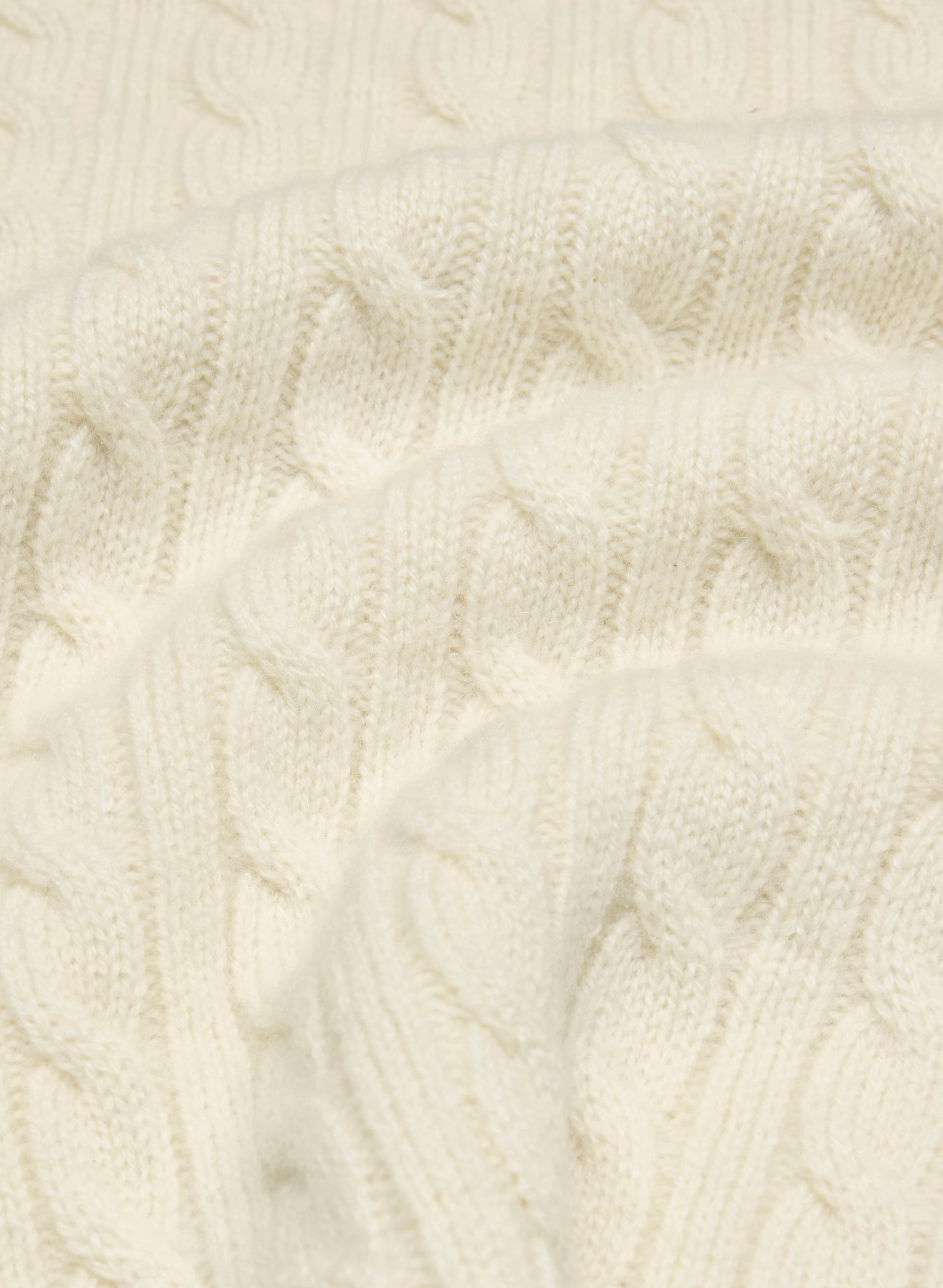 Wool Cashmere Bloor Sweater - SEASIDE CREAM