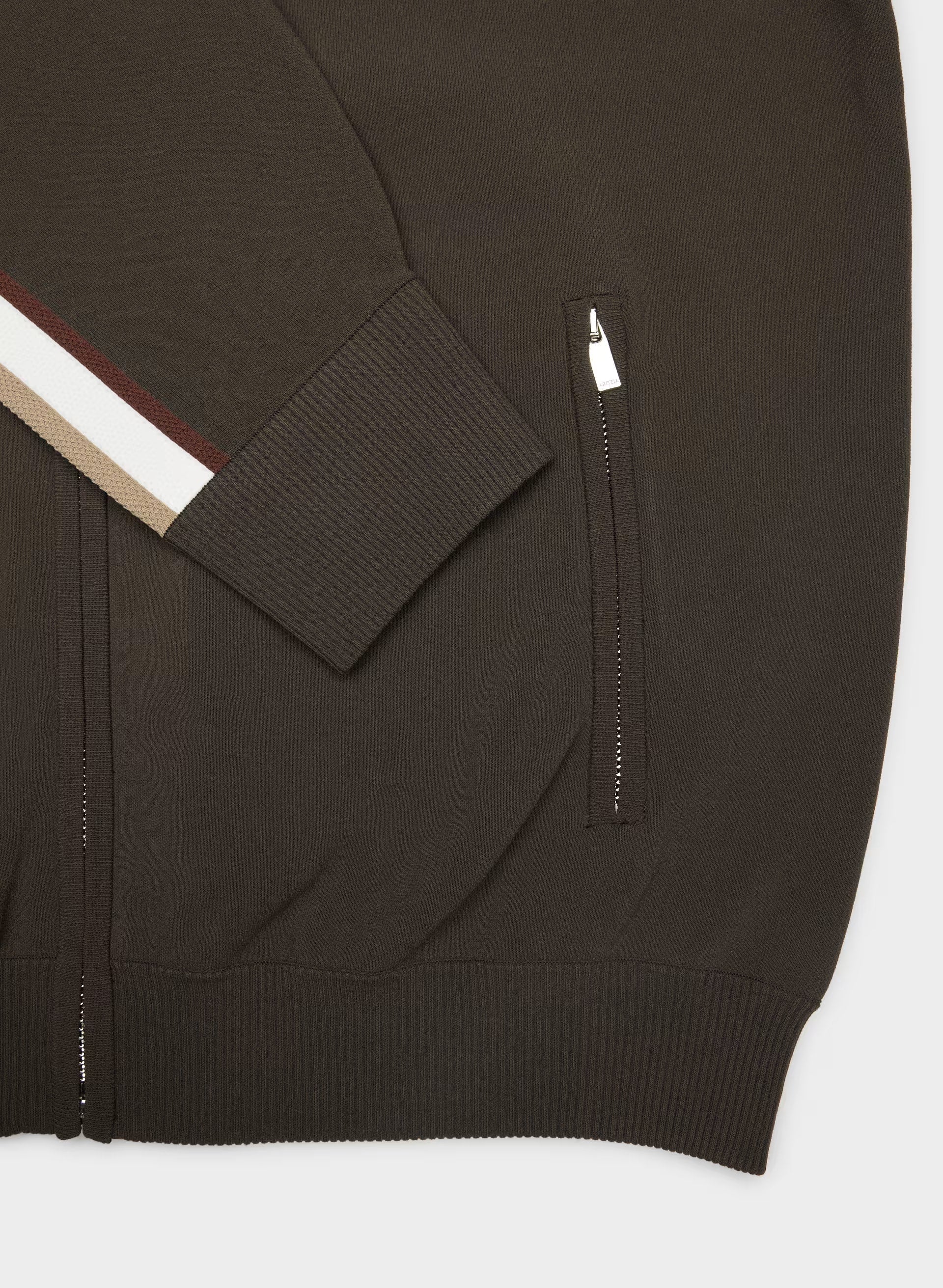 Offseason Zip-Up - CACAO NB BROWN/MULTI