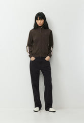 Offseason Zip-Up - CACAO NB BROWN/MULTI