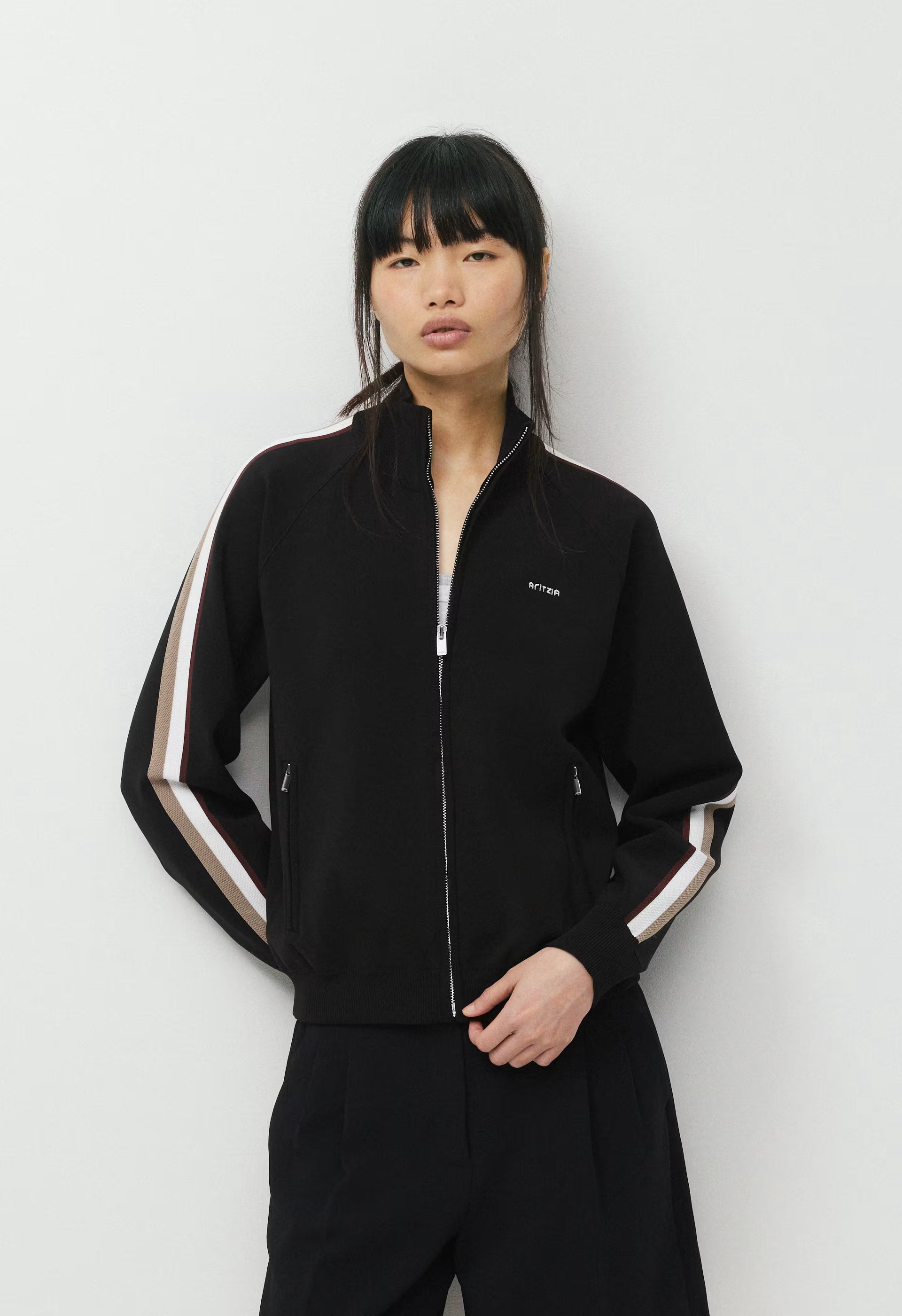 Offseason Zip-Up - BLACK/MULTI