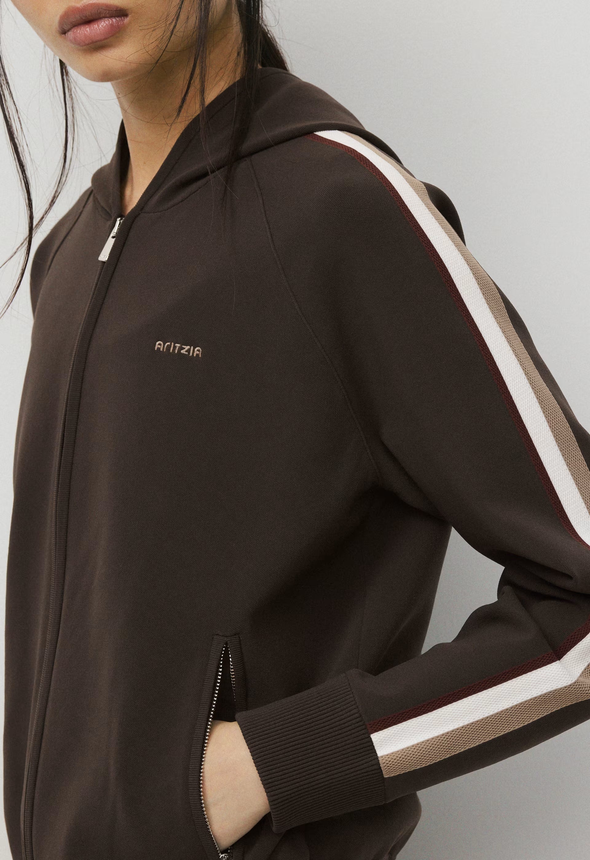 Wayfinder Zip Hoodie - CACAO NB BROWN/MULTI