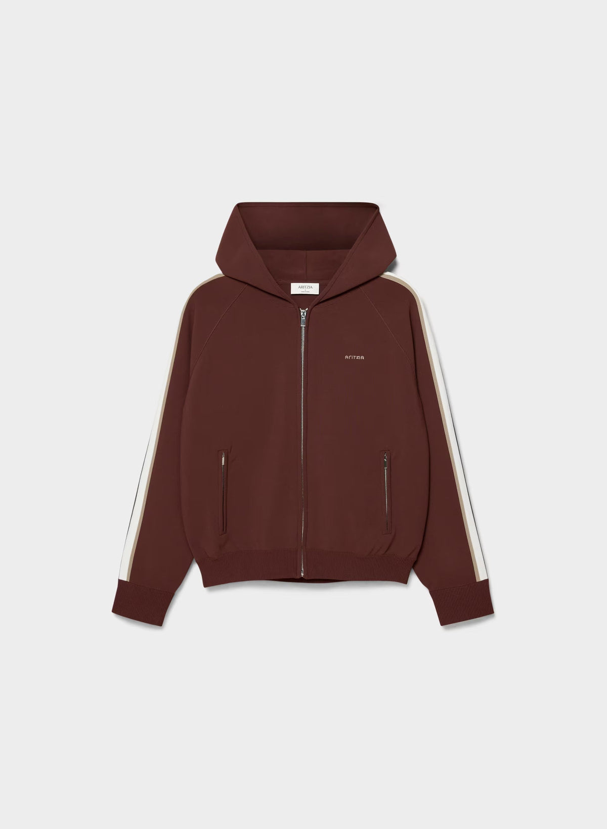 Wayfinder Zip Hoodie - RICH BURGUNDY/MULTI