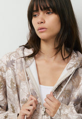 Cozy Sweatfleece Mega Zip Hoodie - FLUENT TAUP NATURESCAP