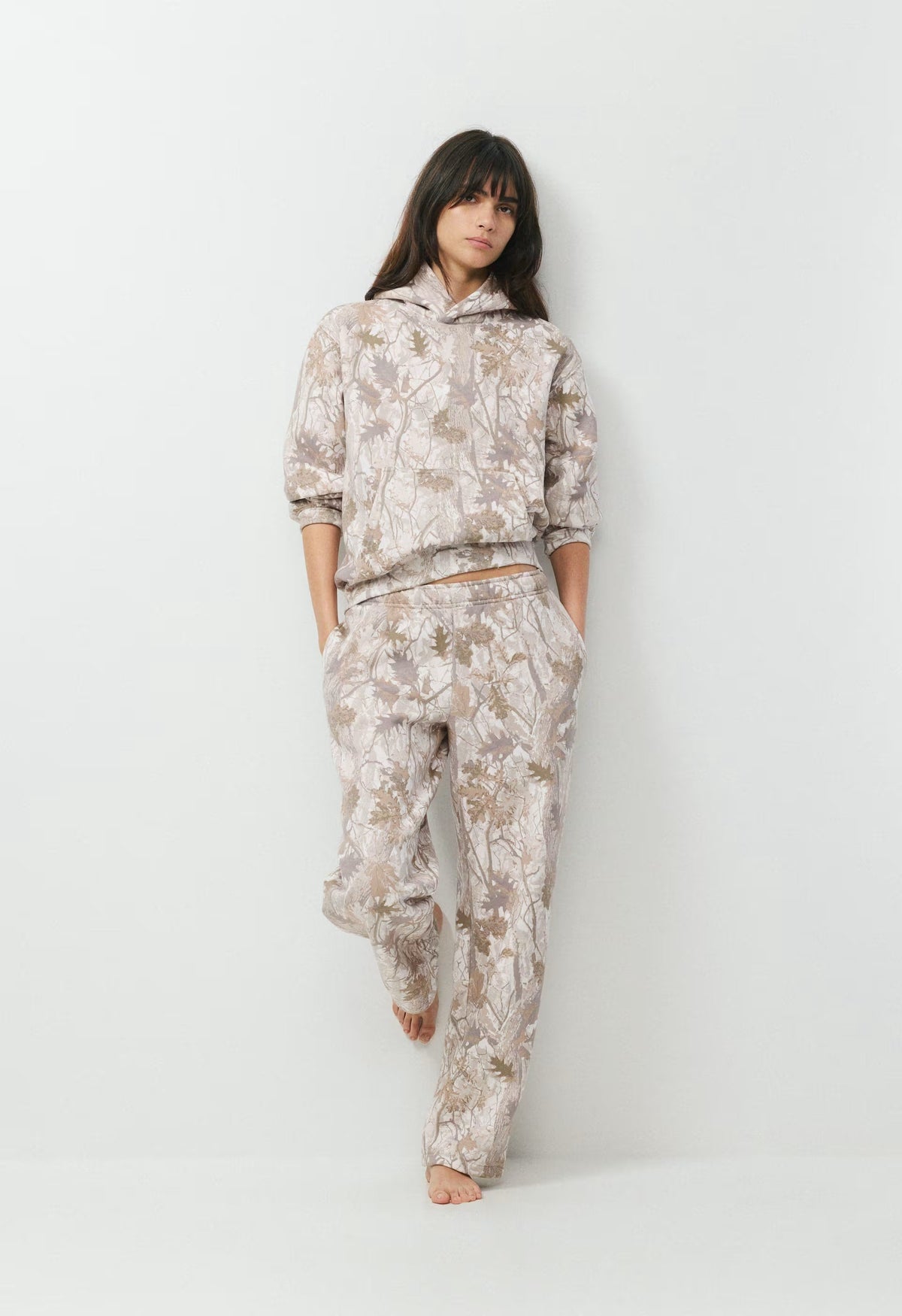 Cozy Sweatfleece Perfect Hoodie - FLUENT TAUP NATURESCAP