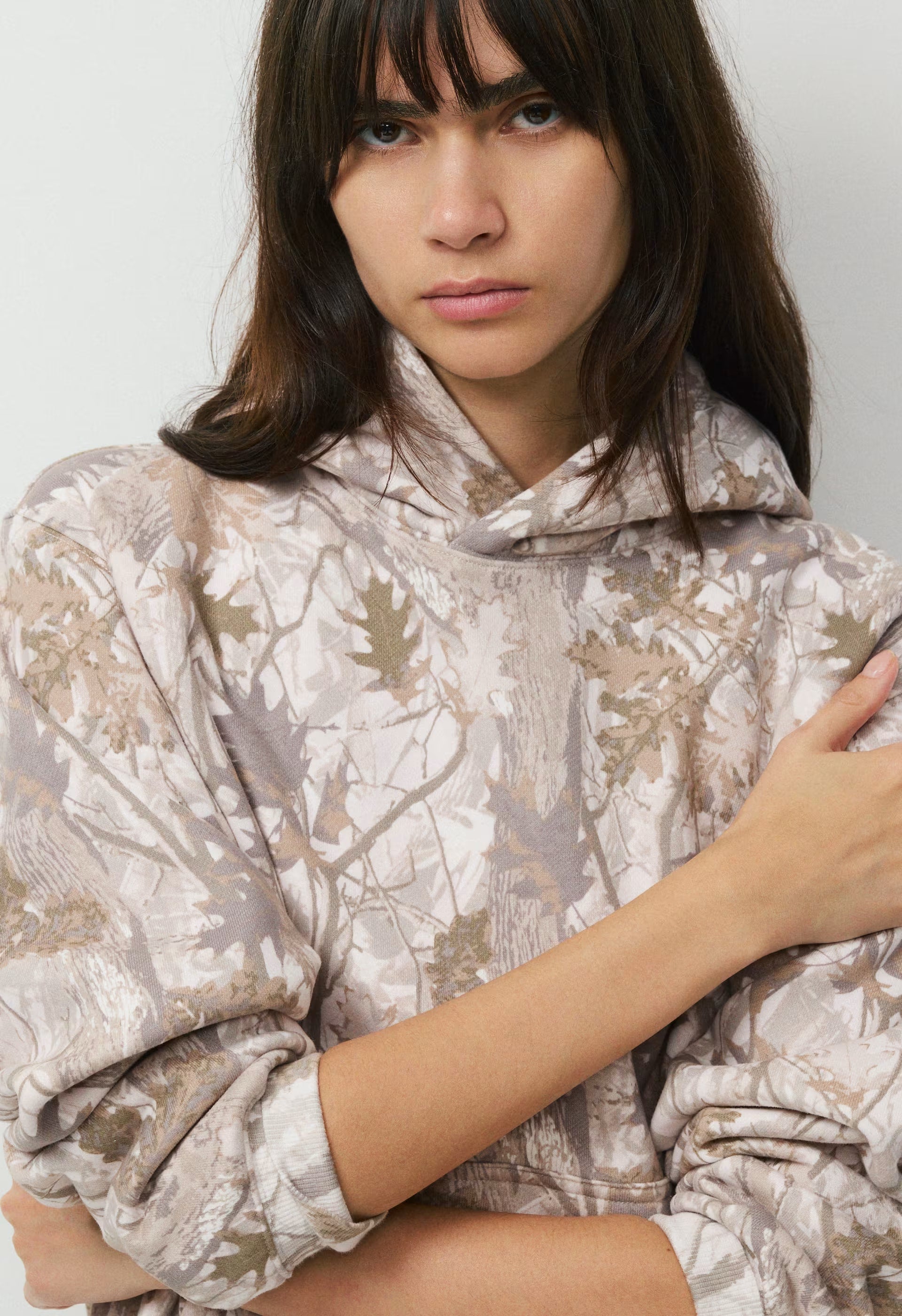 Cozy Sweatfleece Perfect Hoodie - FLUENT TAUP NATURESCAP