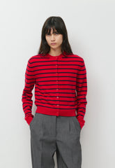 Bare Cashmere Noteworthy Cardigan - FLSHNG RD/ AD NAVY