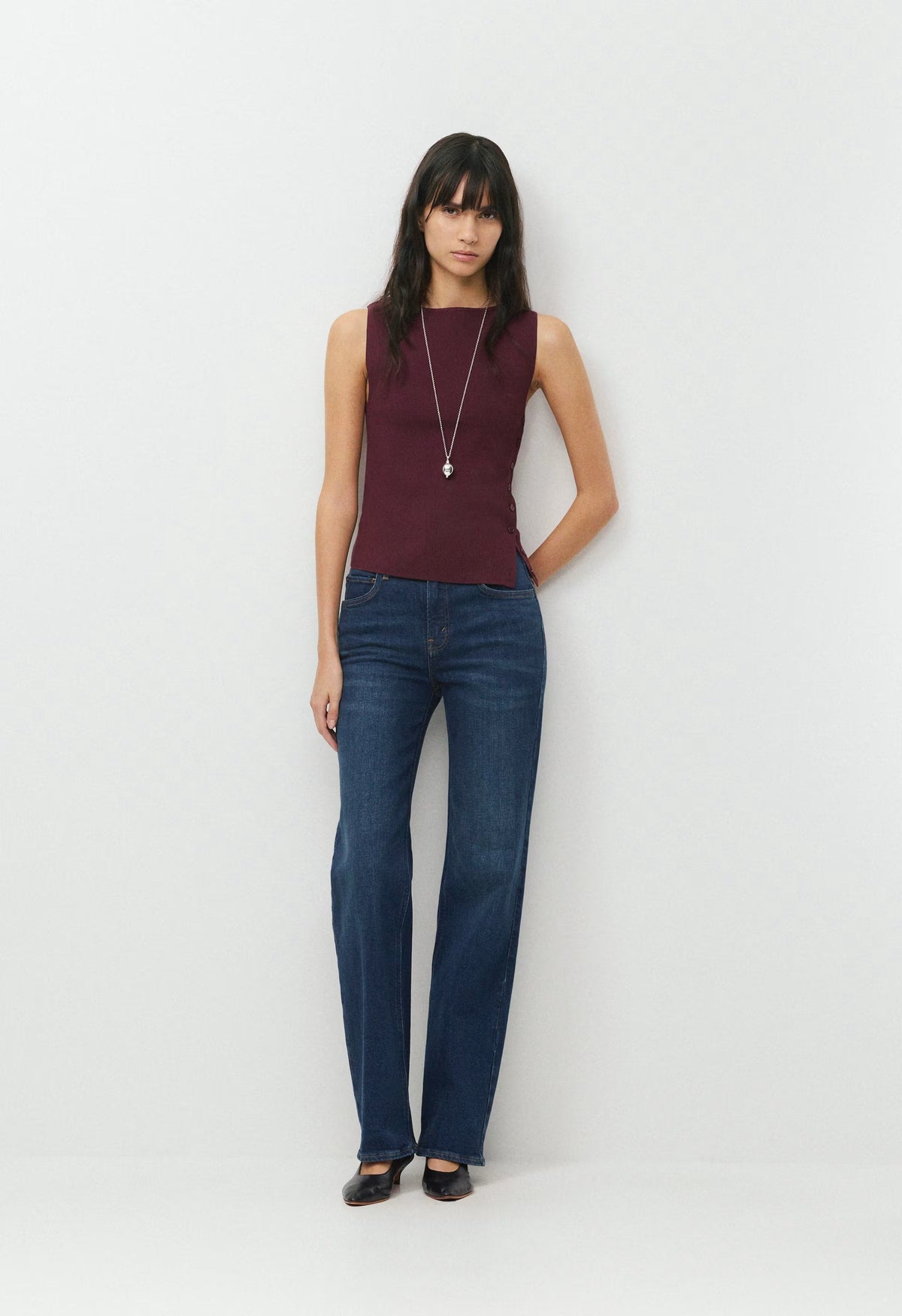 Kindred Top - Wonder Yarn - GALA PLUM