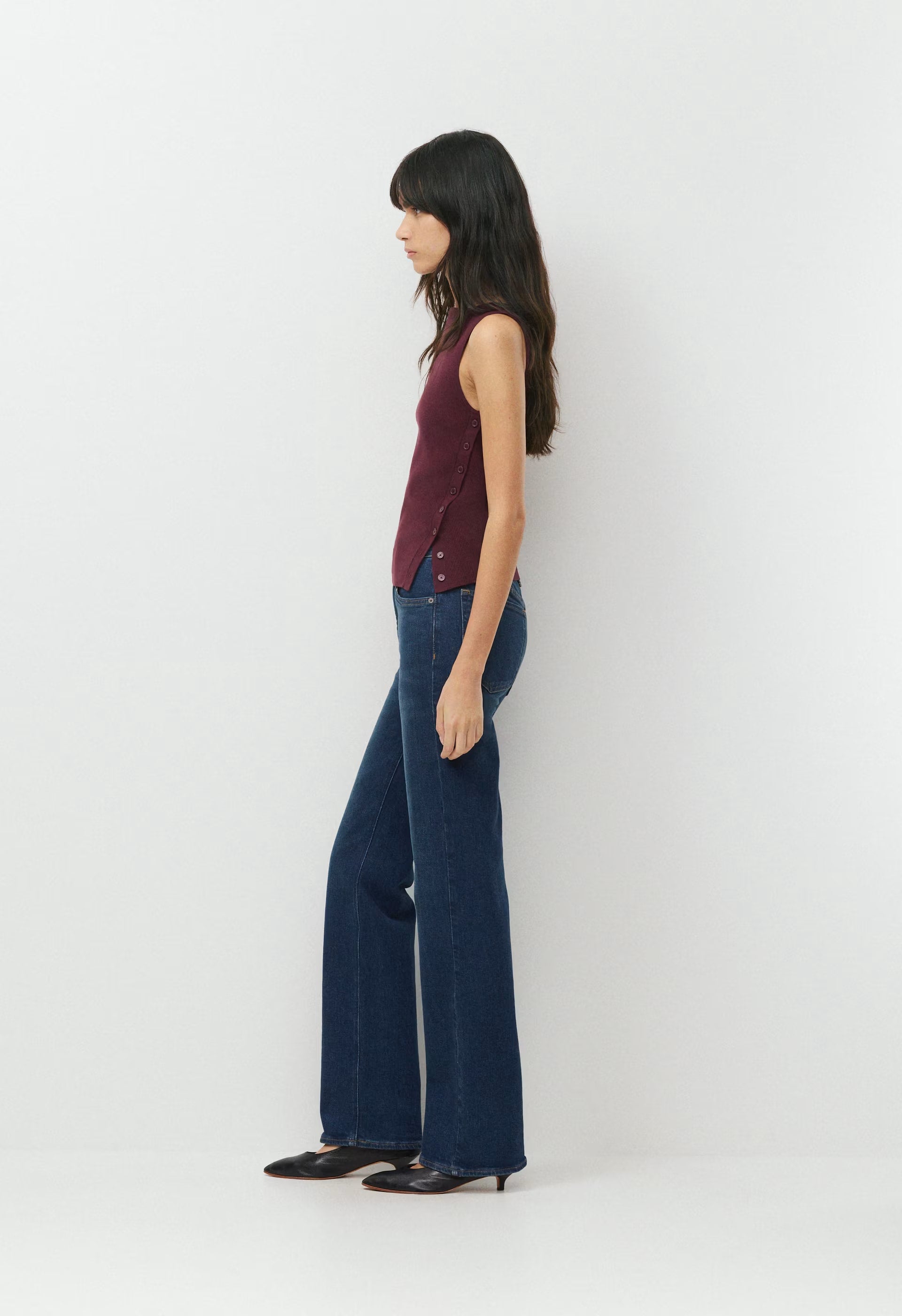 Kindred Top - Wonder Yarn - GALA PLUM