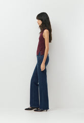 Kindred Top - Wonder Yarn - GALA PLUM