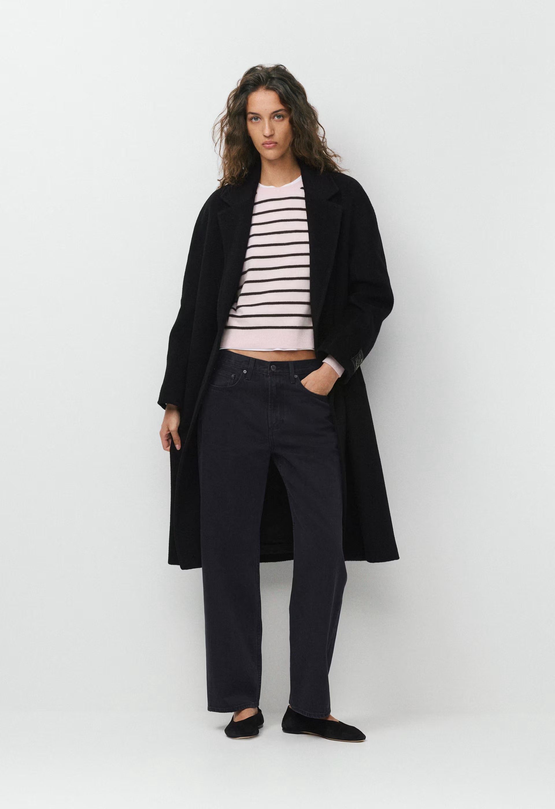 Bare Cashmere Bloor Sweater - MGNOLIA/CACAO NIB BRWN
