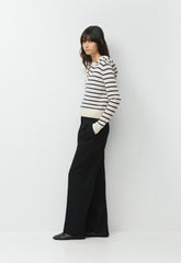 Essential Cashmere Idyllic Zip Hoodie - LGHT BRCH/ADML NVY