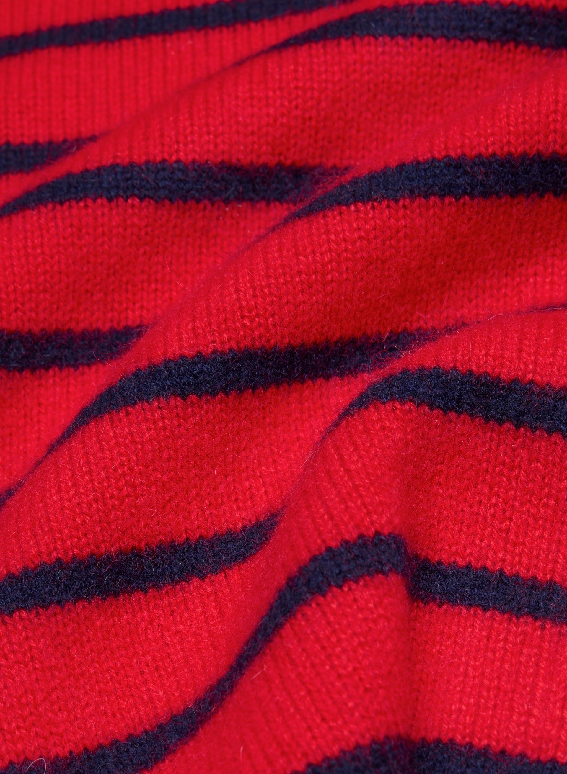 Essential Cashmere Idyllic Zip Hoodie - FLSHNG RD/ AD NAVY