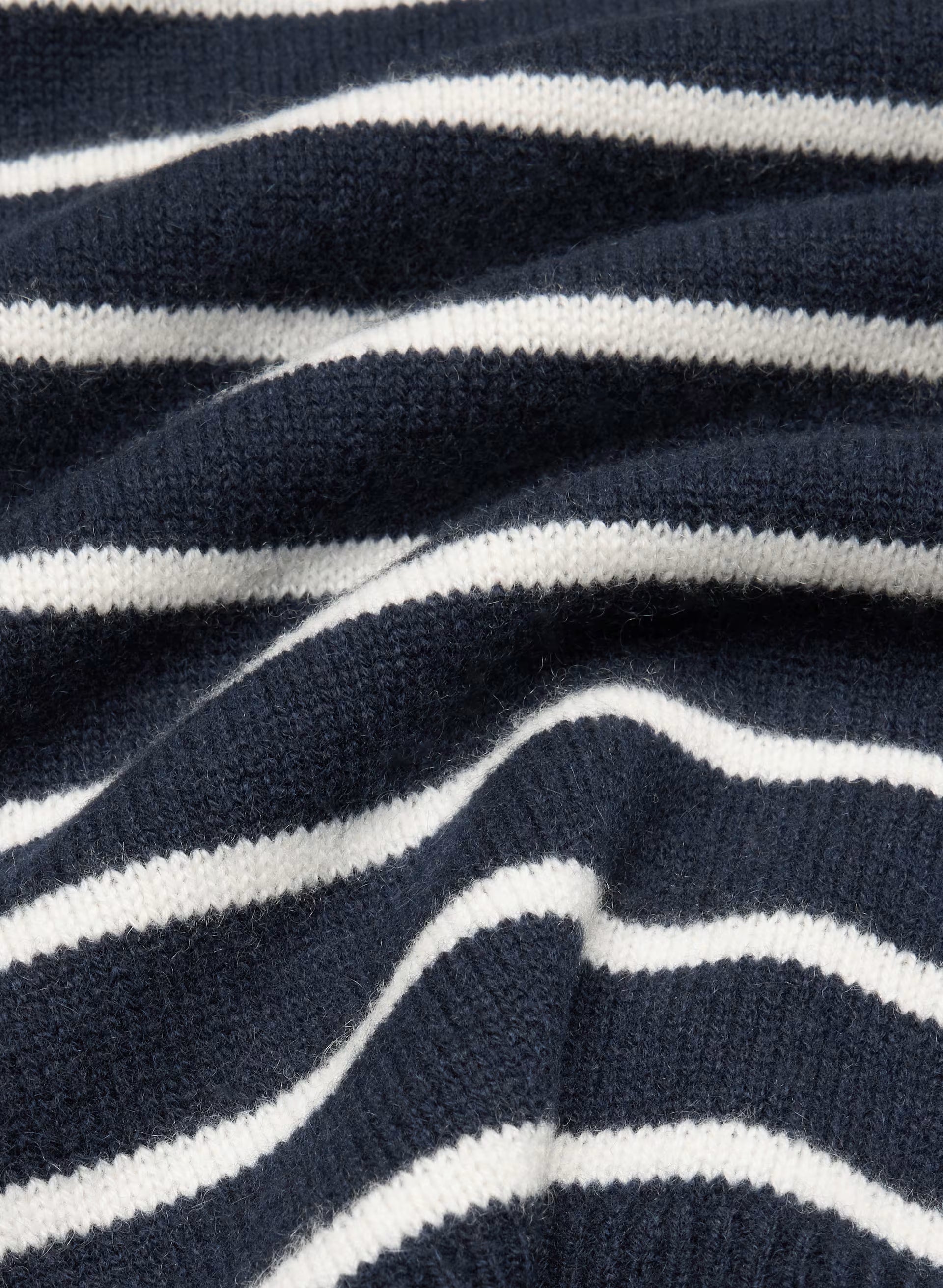 Essential Cashmere Relic Sweater - ADMIRAL NVY/LT BIRCH