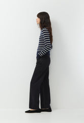 Essential Cashmere Catalogue Zip-Up - ADMIRAL NVY/LT BIRCH