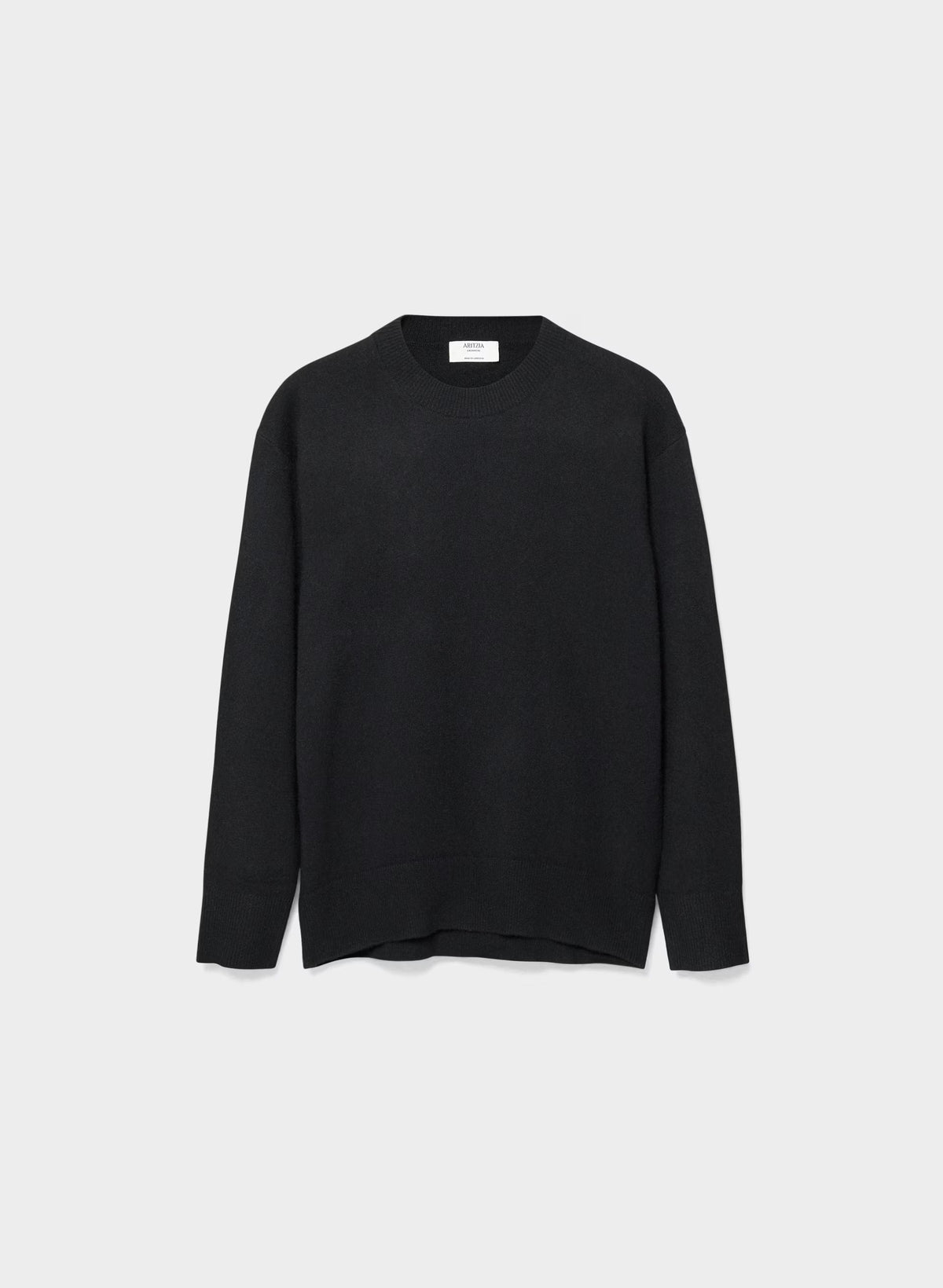 Bare Cashmere Meticulous Sweater - BLACK