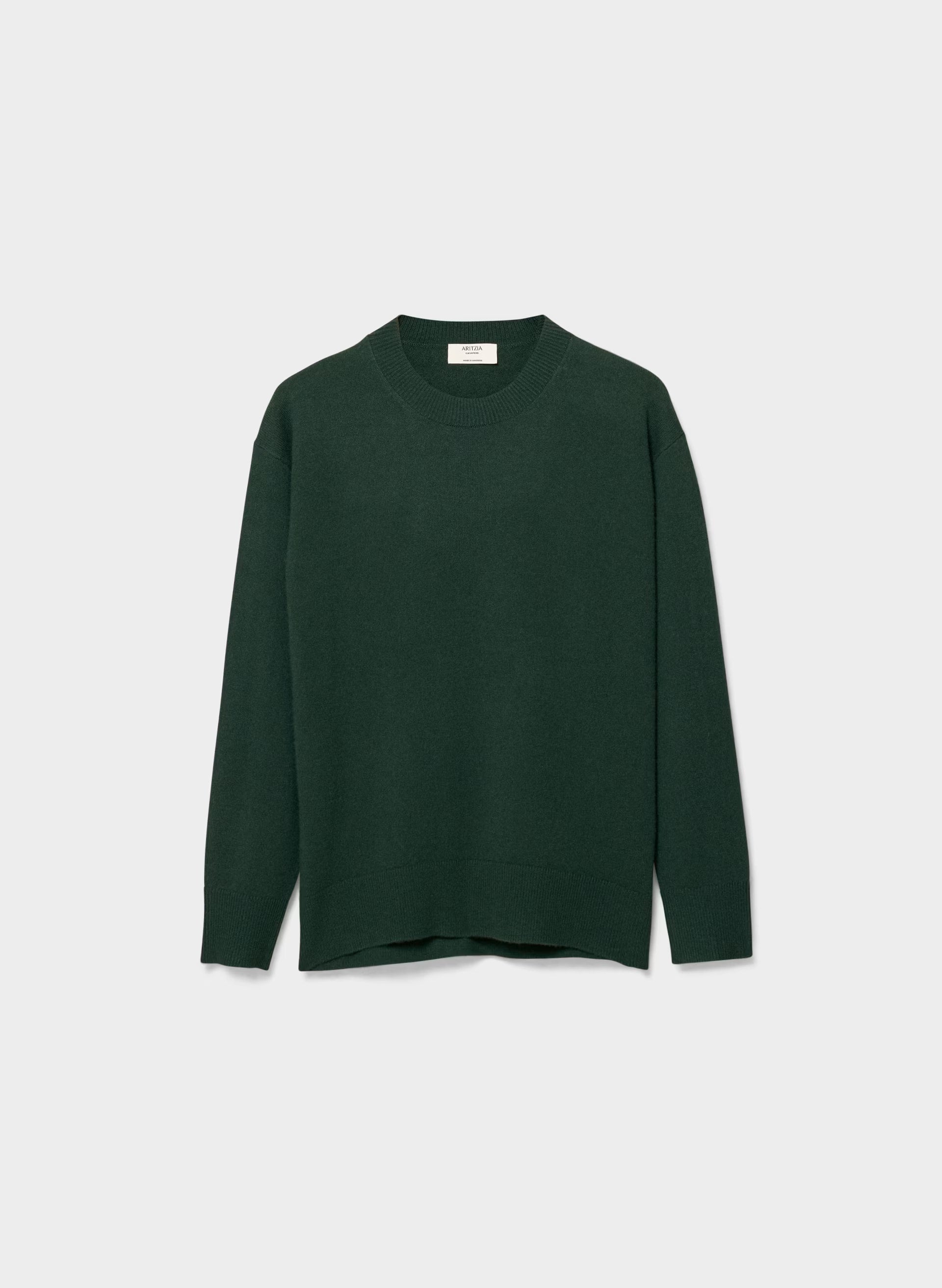 Bare Cashmere Meticulous Sweater - FIGTREE GREEN