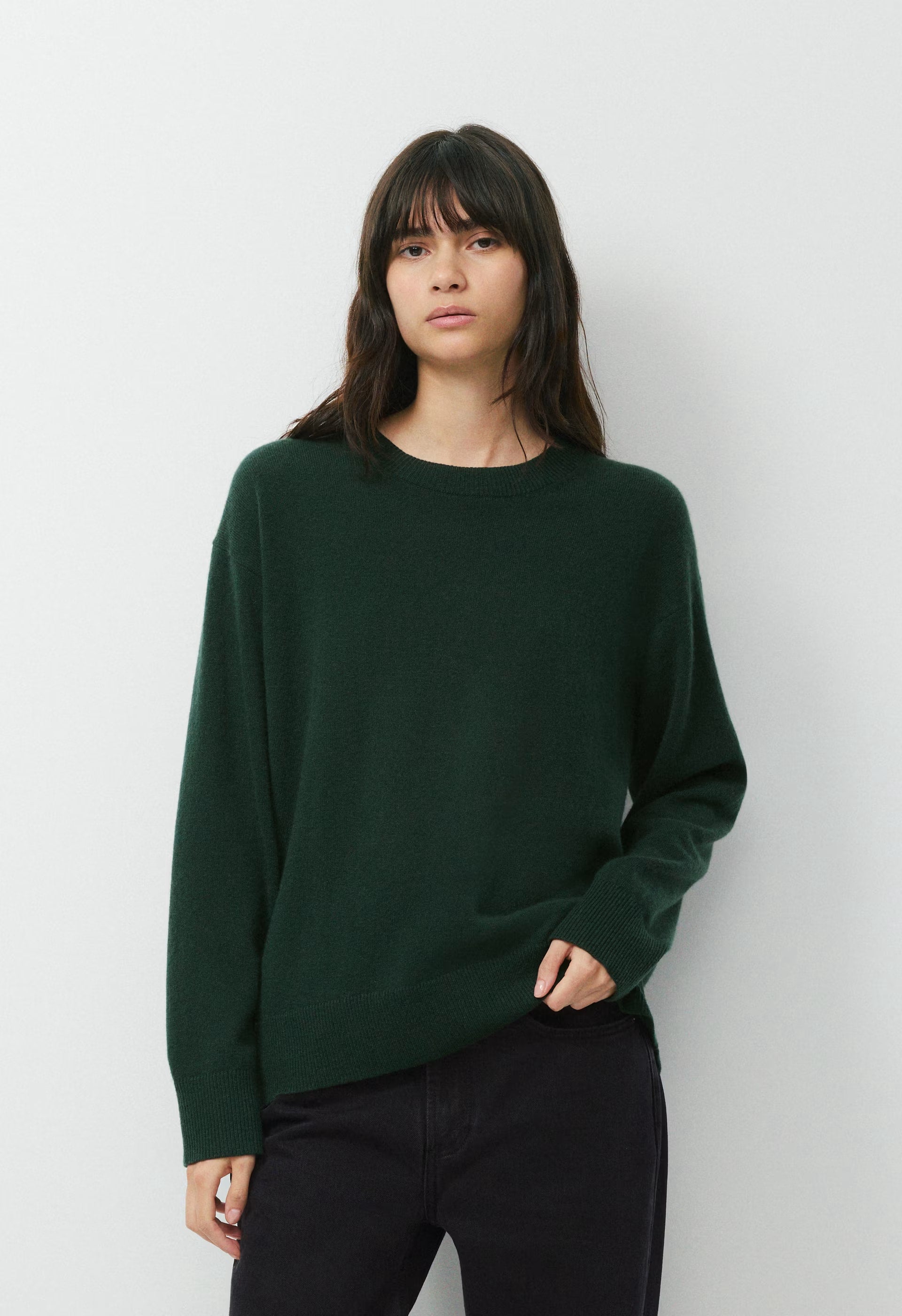 Bare Cashmere Meticulous Sweater - FIGTREE GREEN