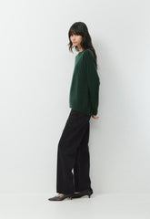 Bare Cashmere Meticulous Sweater - FIGTREE GREEN