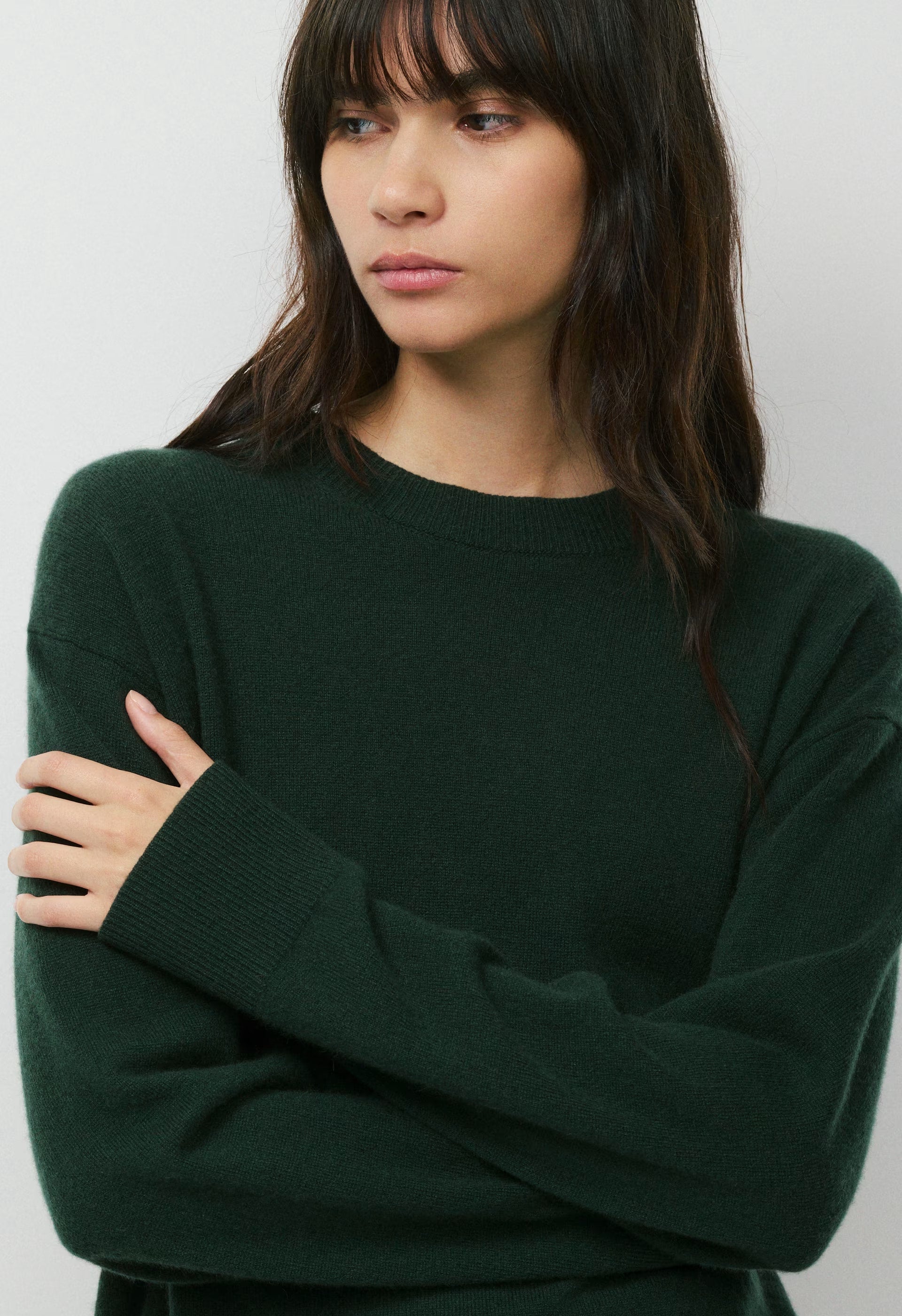 Bare Cashmere Meticulous Sweater - FIGTREE GREEN