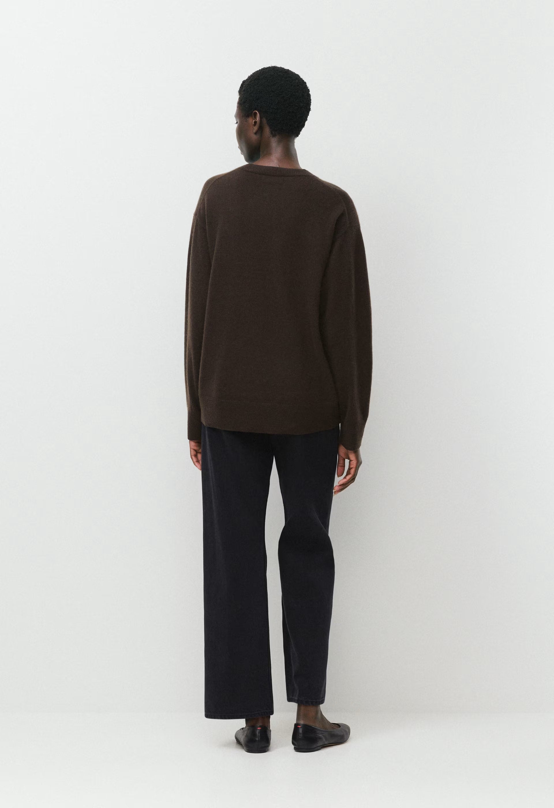 Bare Cashmere Meticulous Sweater - HEATHER CHROME