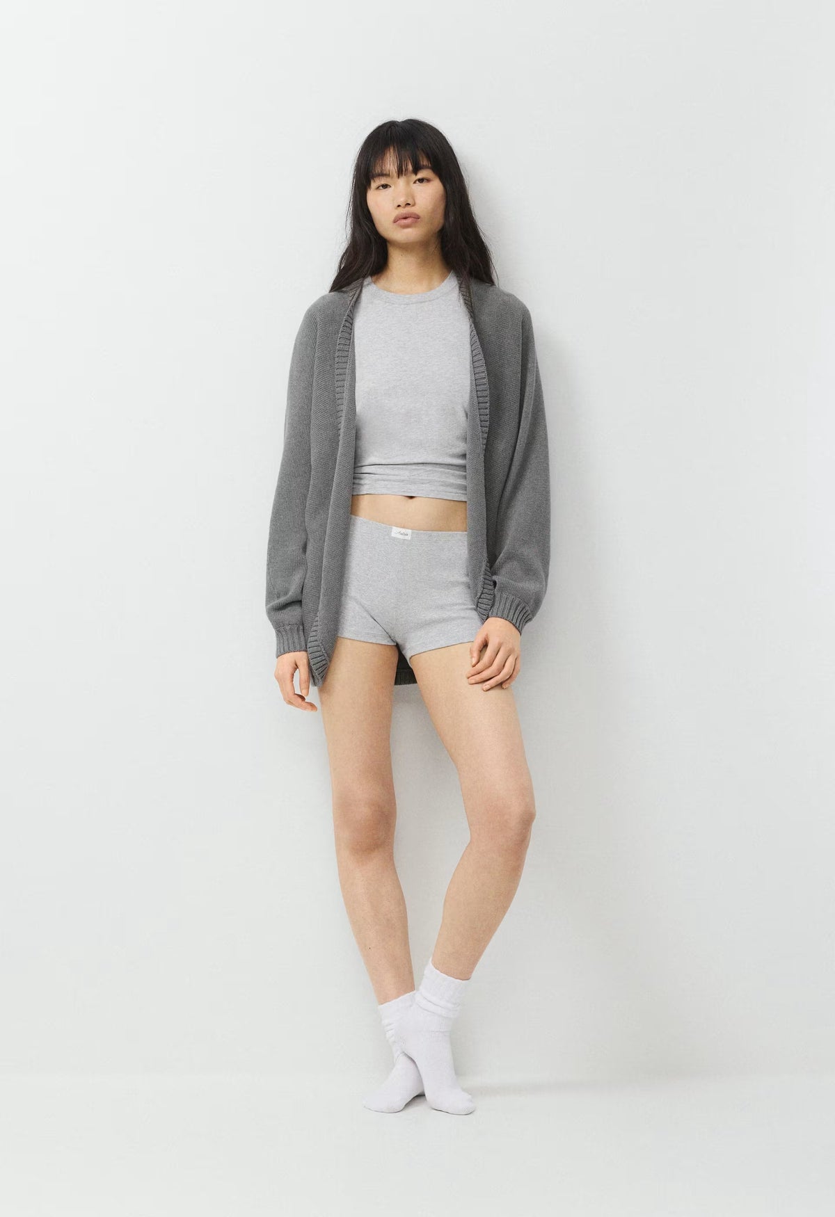 Gramercy Below Bum Shrug - HEATHER DARK GREY