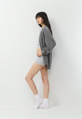 Gramercy Below Bum Shrug - HEATHER DARK GREY