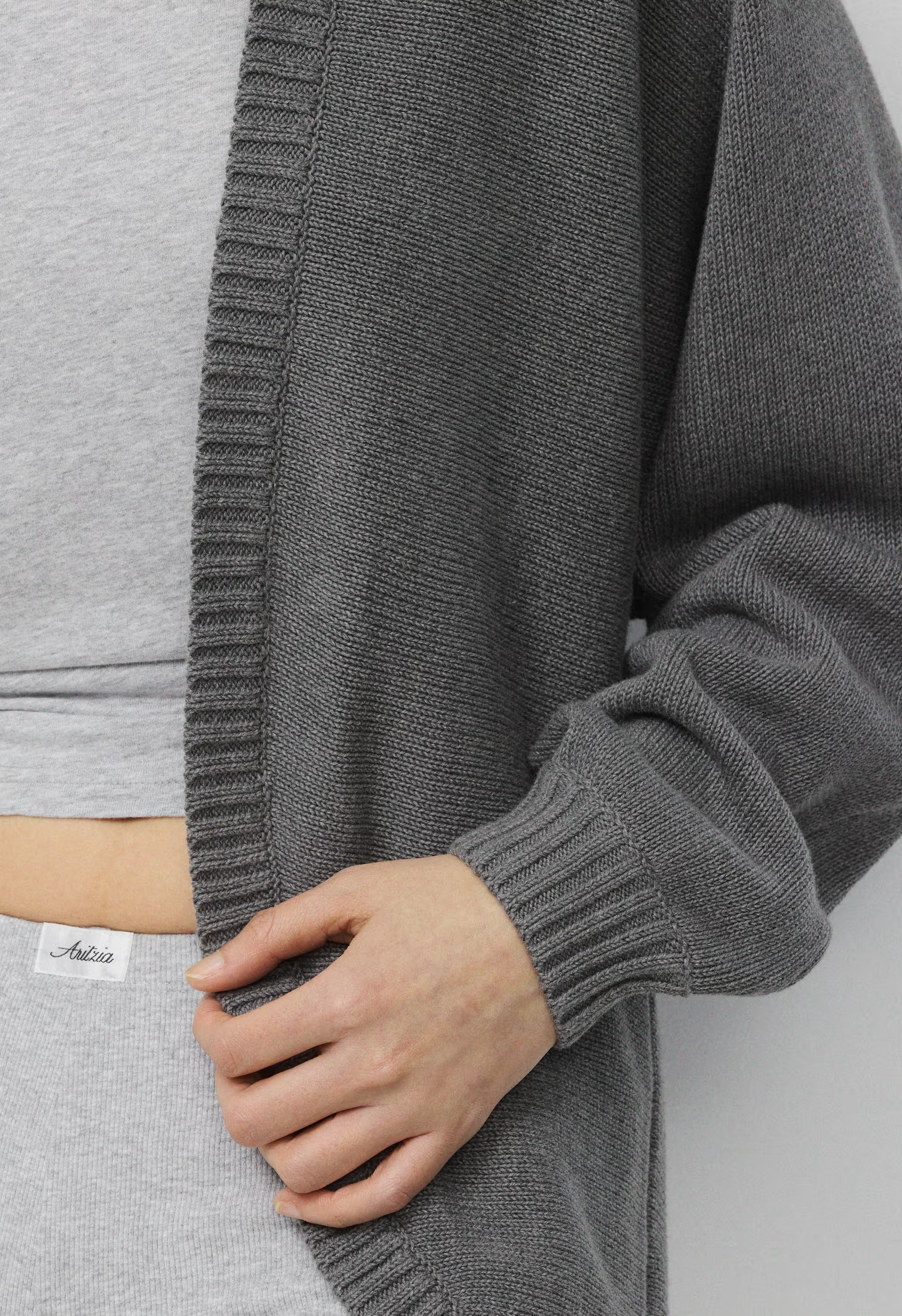 Gramercy Below Bum Shrug - HEATHER DARK GREY