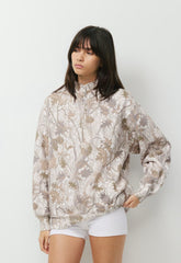 Cozy Sweatfleece Boyfriend 1/2 Zip - FLUENT TAUP NATURESCAP