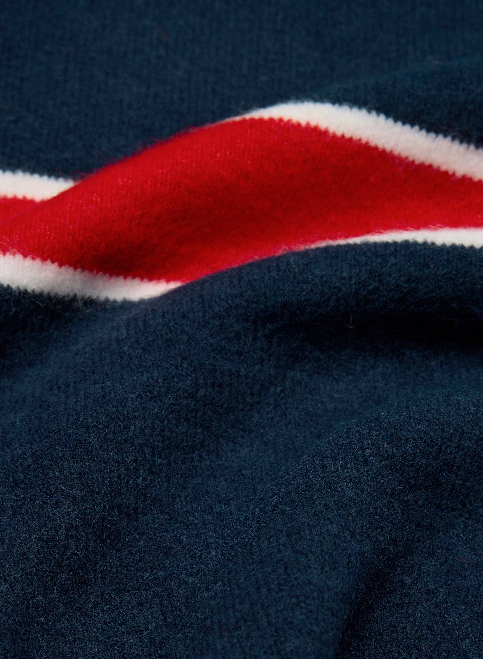 Outpost Sweater - ADMRL NAVY/FLSHNG RED