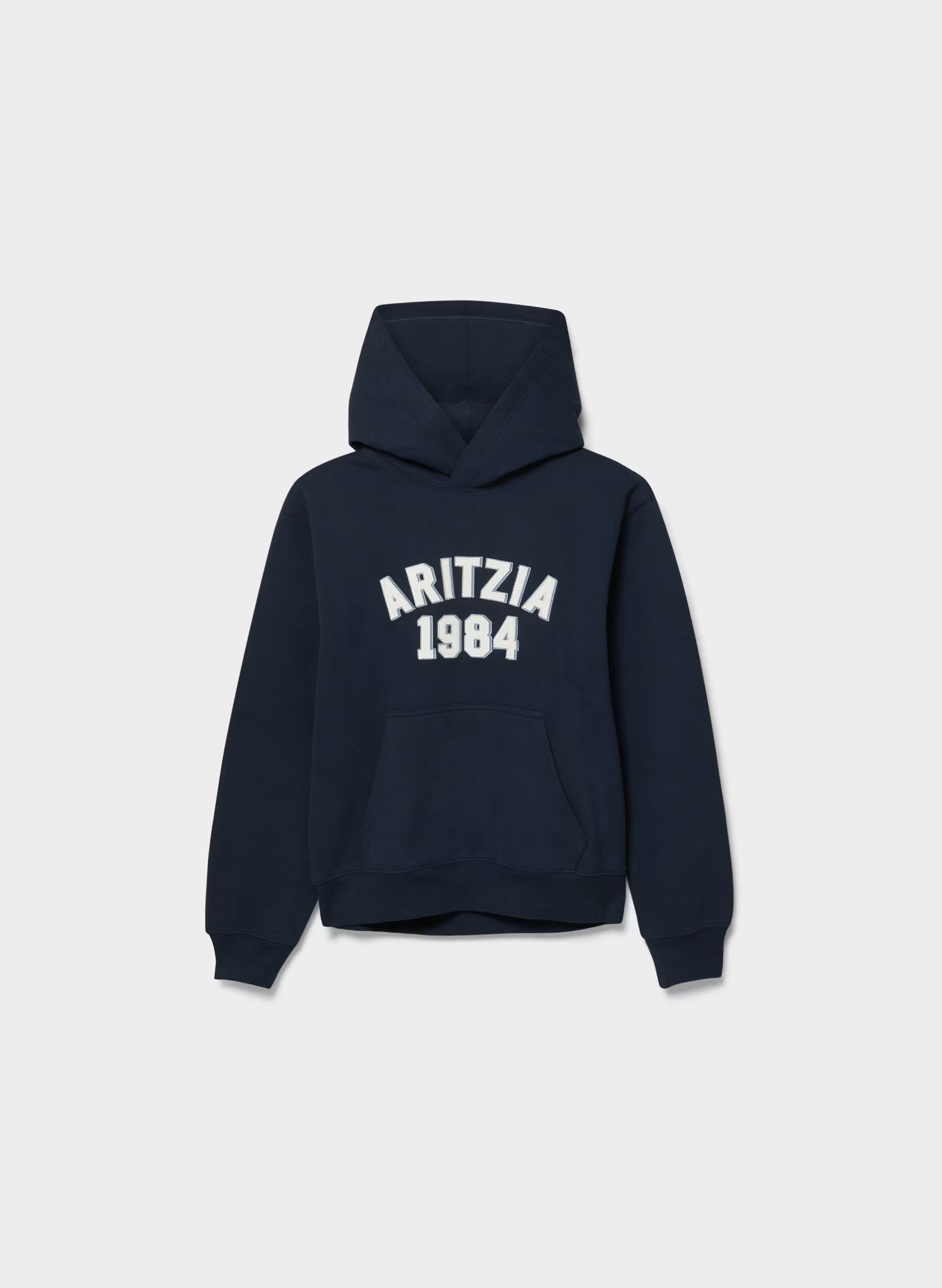 Cozy Sweatfleece Perfect Hoodie - ADMIRAL NVY/LT BIRCH