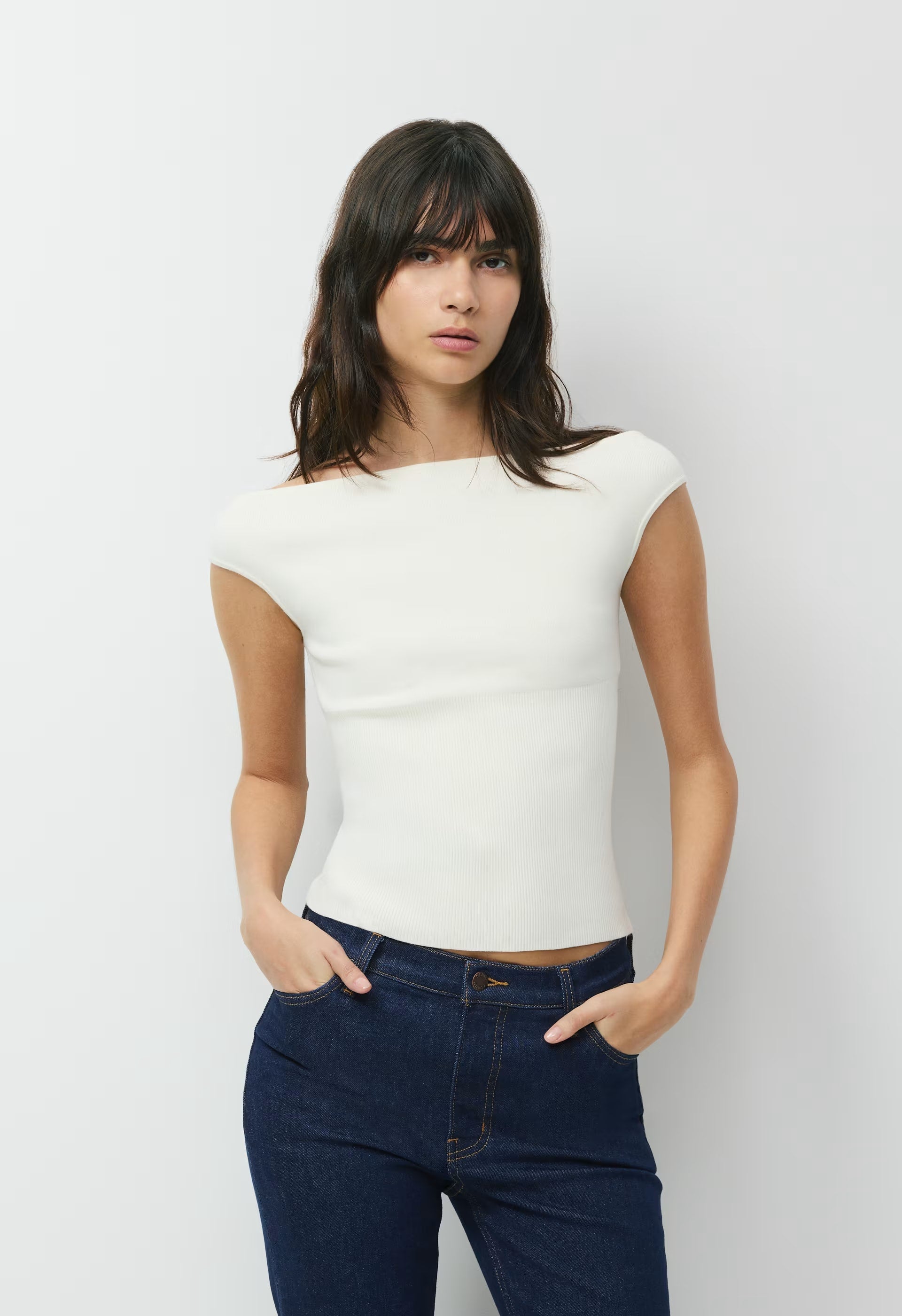 Stroll Top - Wonder Yarn - LIGHT BIRCH