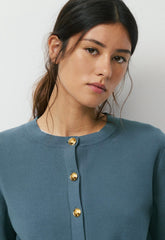 Approach Cardigan - Wonder Yarn - BLUE MIRAGE