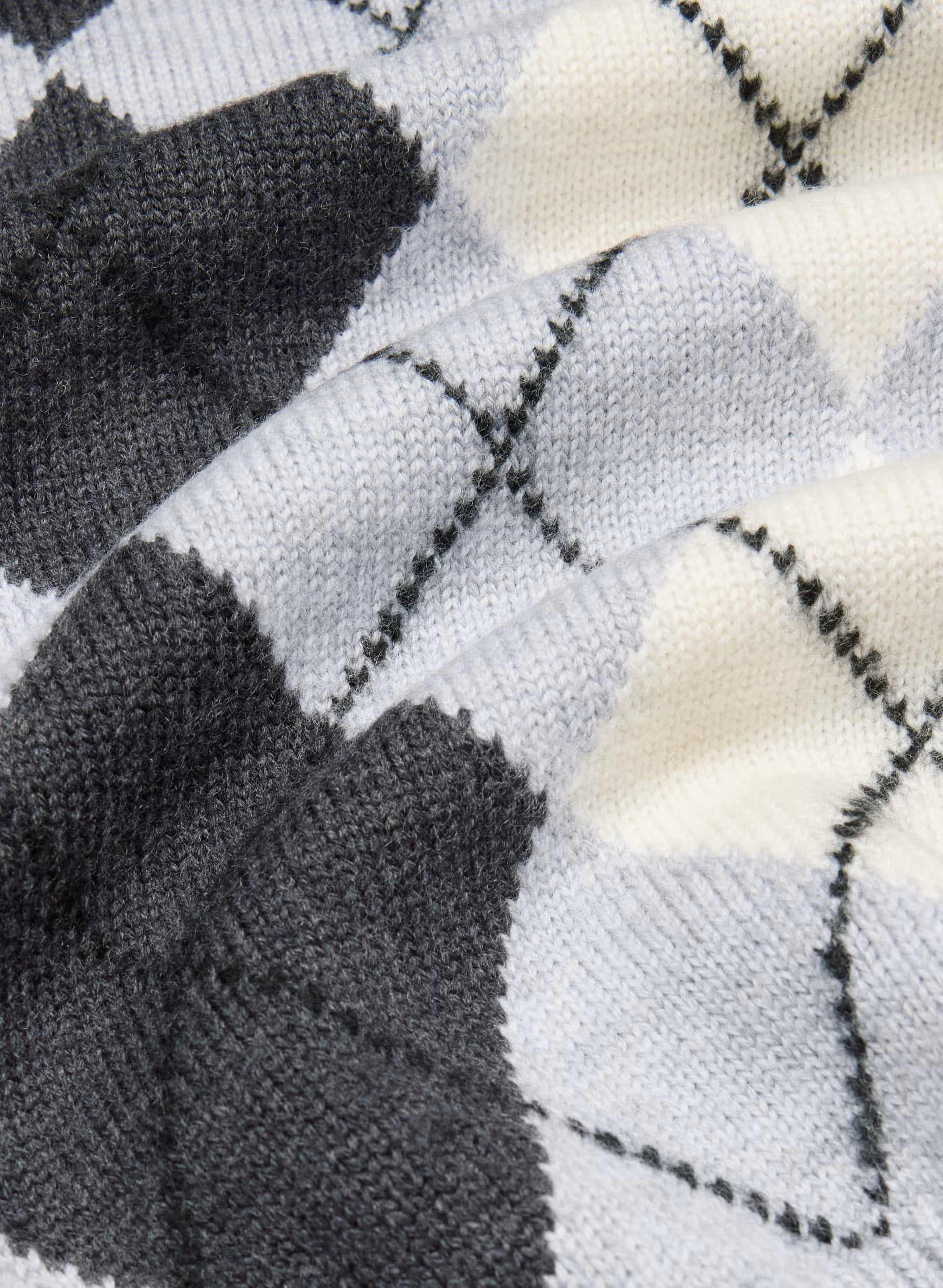 Essential Merino Wool View Sweater - H CHROME/ LIGHT BIRCH